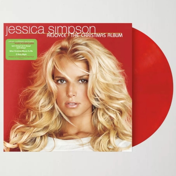 Jessica Simpson Rejoyce The Christmas Album LP on Vinyl Limited Edition NWT - Picture 1 of 2